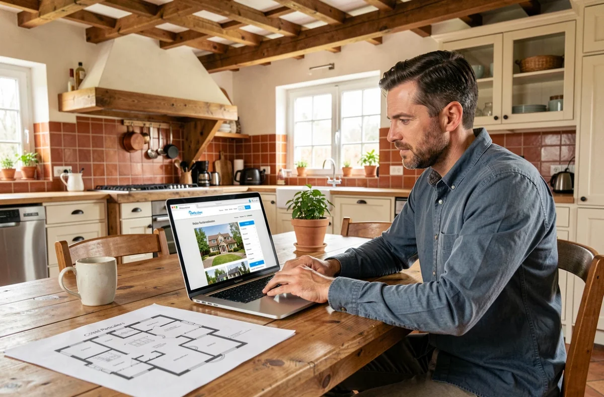 Propriétaire dans les Landes déposant lui-même son annonce immobilière sur le site Côté Particuliers depuis son domicile